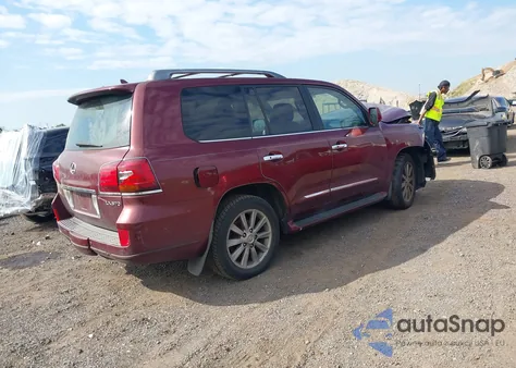2010 Lexus Lx 570 from USA, damaged, VIN JTJHY7AX1A4042216